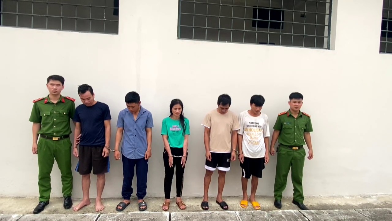 Các đối tượng tại Cơ quan Công an