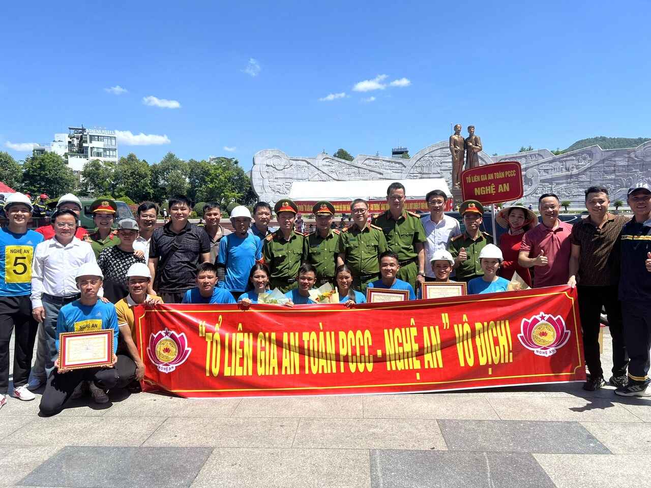 Nghệ An đạt giải Nhất Hội thi 'Tổ liên gia an toàn PCCC' toàn quốc vòng 2, khu vực III