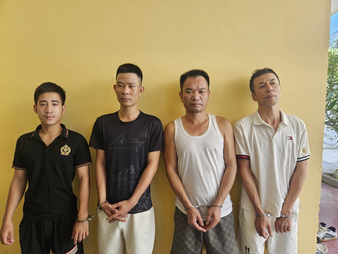 Bắt giữ các đối tượng phạm tội ma túy tàng trữ vũ khí nóng