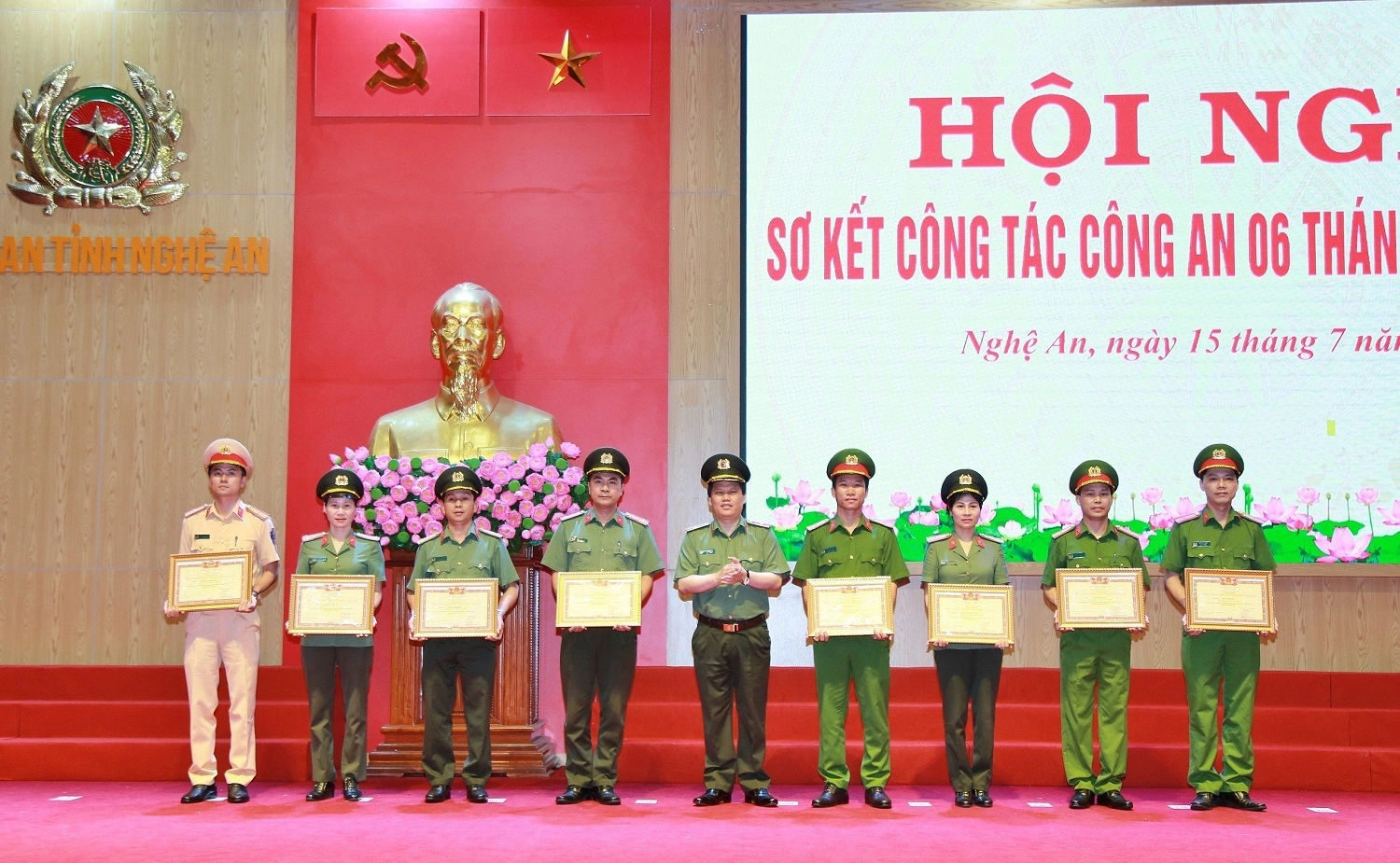 Đảm bảo công tác Công an chủ động, bài bản, thống nhất, toàn diện, có trọng tâm
