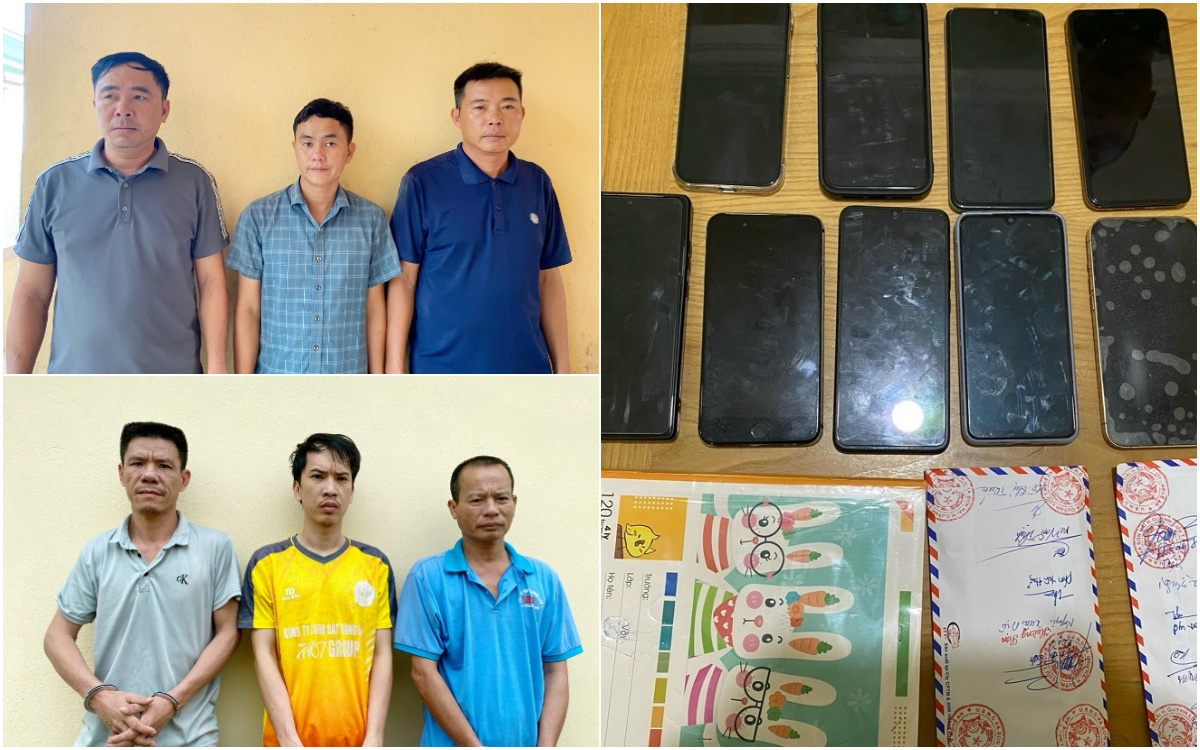 Bắt giữ nhóm đối tượng cá độ bóng đá và mua bán số lô, đề