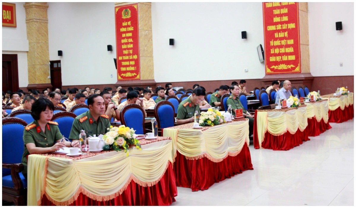 Tập huấn công tác đo lường trong Công an nhân dân