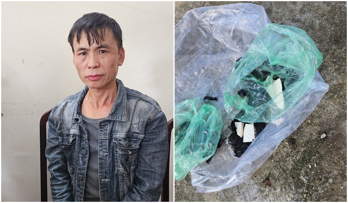 Thượng úy Công an bị thương trong quá trình truy bắt tội phạm ma túy