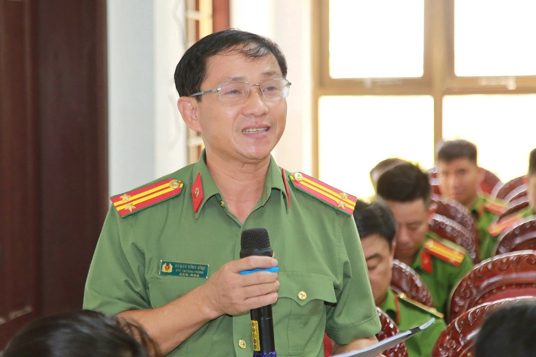 Đại diện lãnh đạo các Phòng nghiệp vụ phát biểu