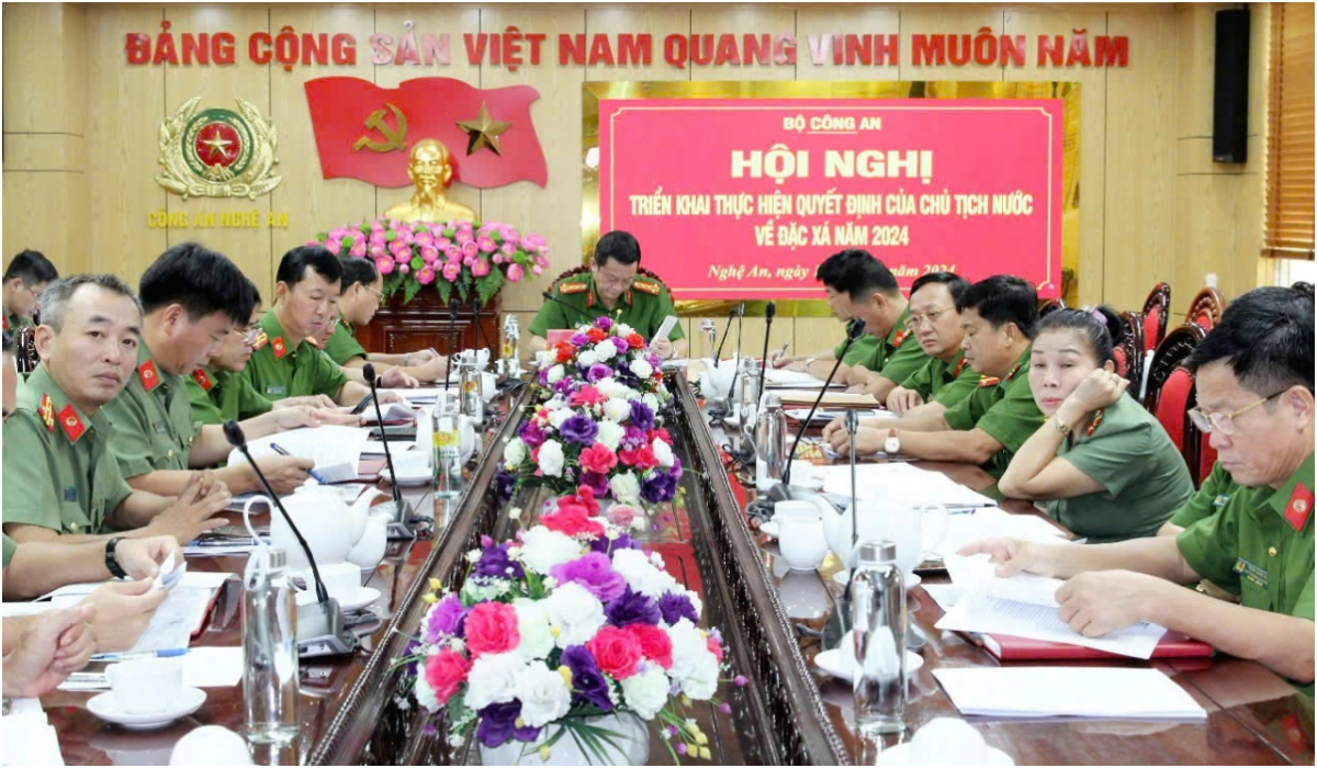 Triển khai thực hiện Quyết định của Chủ tịch nước về đặc xá năm 2024