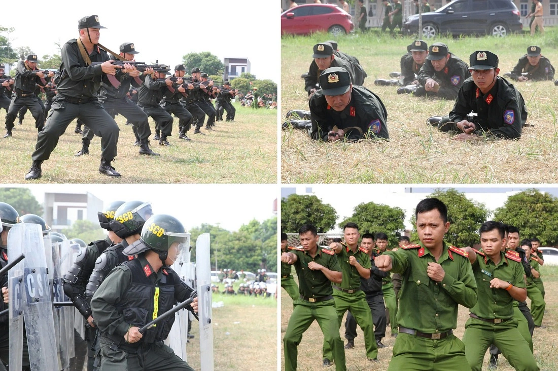 Mỗi cán bộ, chiến sĩ Công an Nghệ An ra sức rèn đức, luyện tài, lập chiến công, vì nước quên thân, vì dân phục vụ
