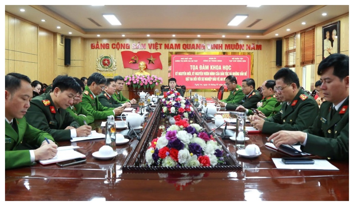 Lực lượng CAND đóng vai trò đặc biệt quan trọng trong kỷ nguyên phát triển mới