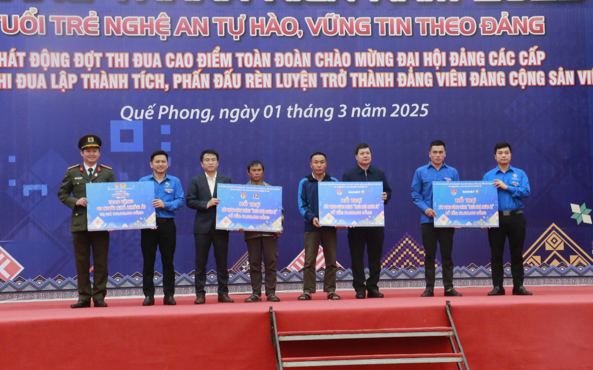 Tuổi trẻ Công an Nghệ An khởi động Tháng thanh niên năm 2025