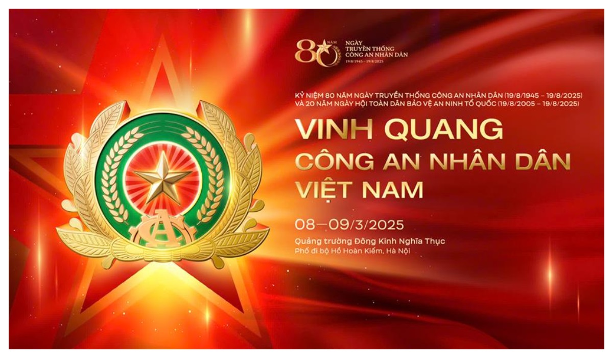 Chuỗi hoạt động hướng tới kỷ niệm 80 năm Ngày truyền thống Công an nhân dân Việt Nam