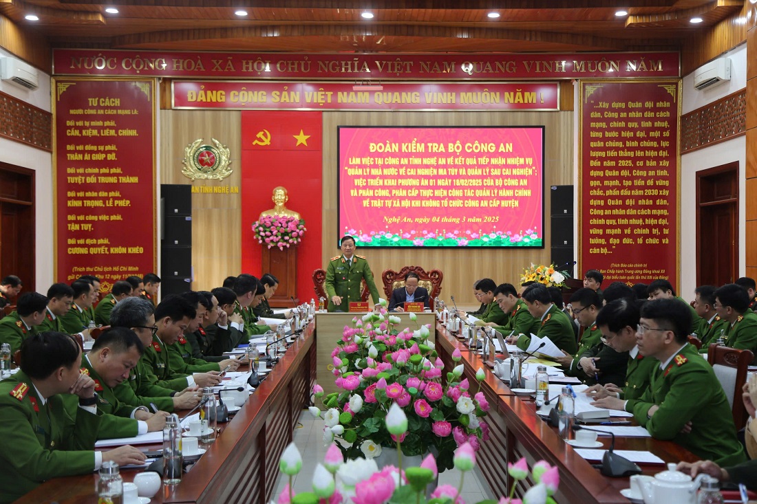 Toàn cảnh buổi làm việc