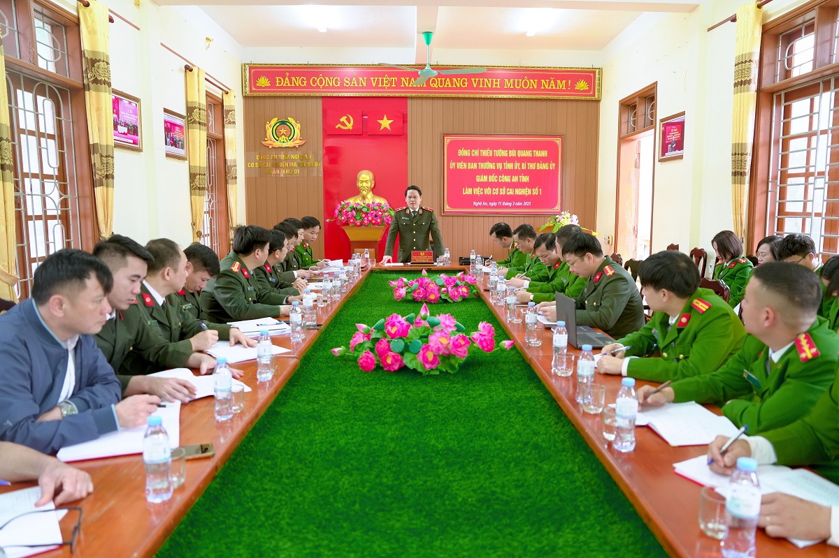 Toàn cảnh buổi làm việc