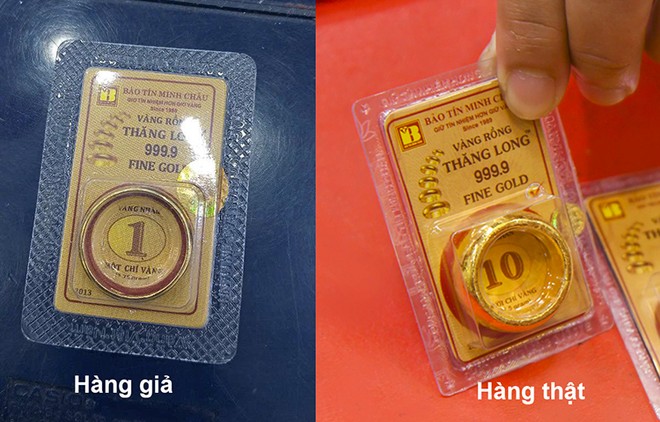 Cảnh giác mua nhầm vàng giả