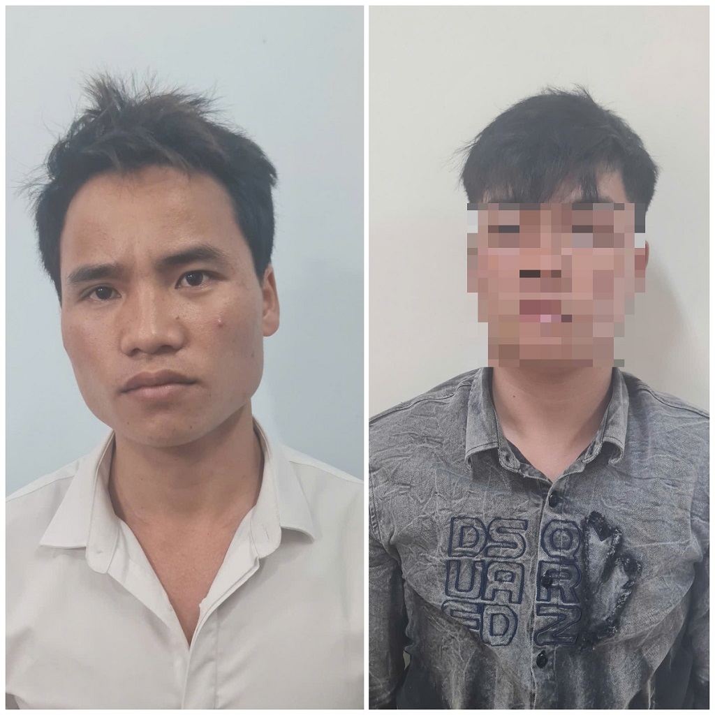Công an xã Thanh Hương bắt giữ 2 đối tượng trộm cắp tài sản