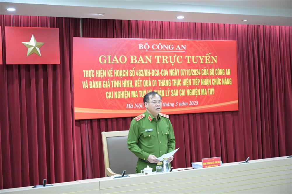 Trung tướng Nguyễn Văn Long, Thứ trưởng Bộ Công an chủ trì Hội nghị