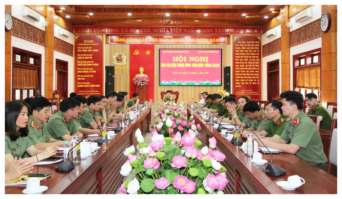 Hội nghị Báo cáo viên Trung ương toàn quốc tháng 4/2025