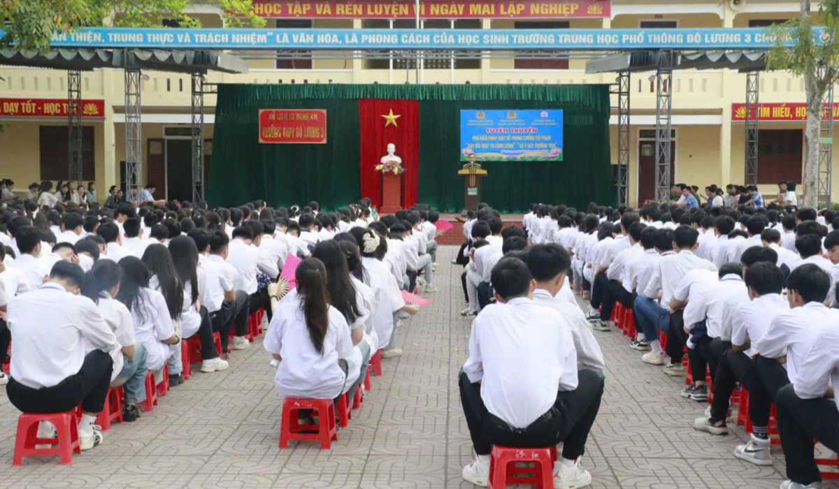 Tuyên truyền, phổ biến pháp luật phòng, chống tội phạm 