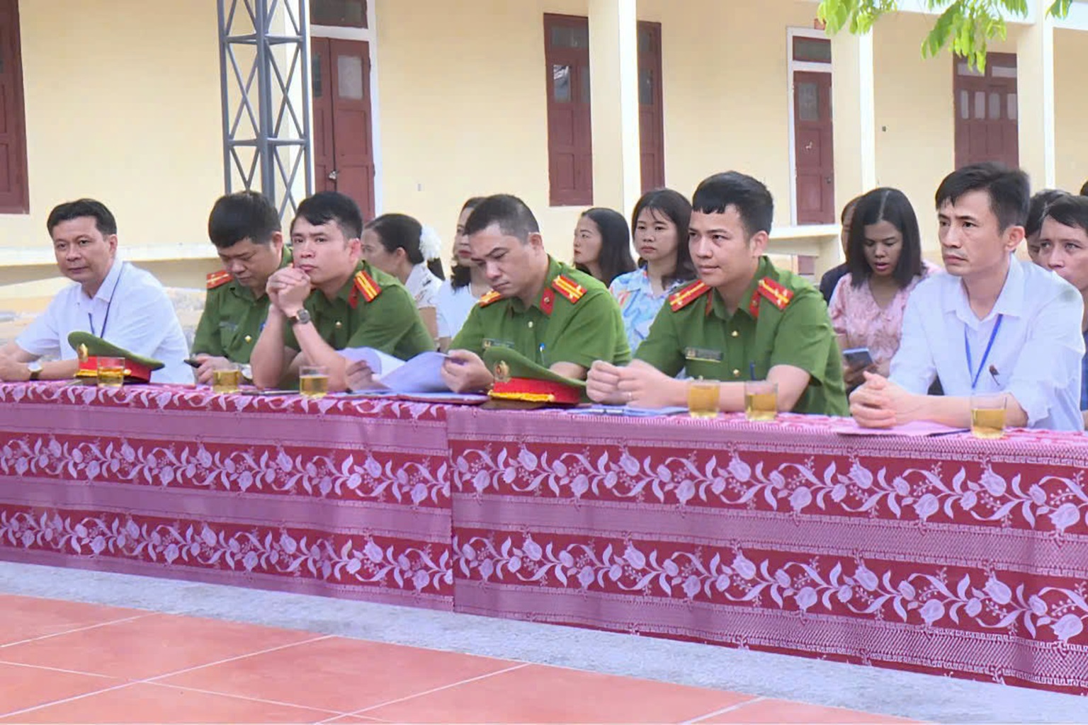 Các đại biểu tham dự buổi tuyên truyền