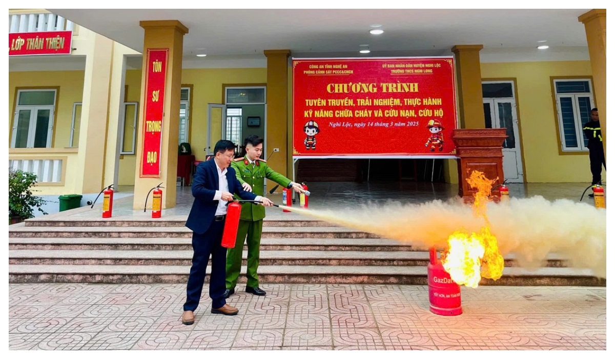 Đẩy mạnh triển khai Luật Phòng cháy, chữa cháy và cứu nạn, cứu hộ