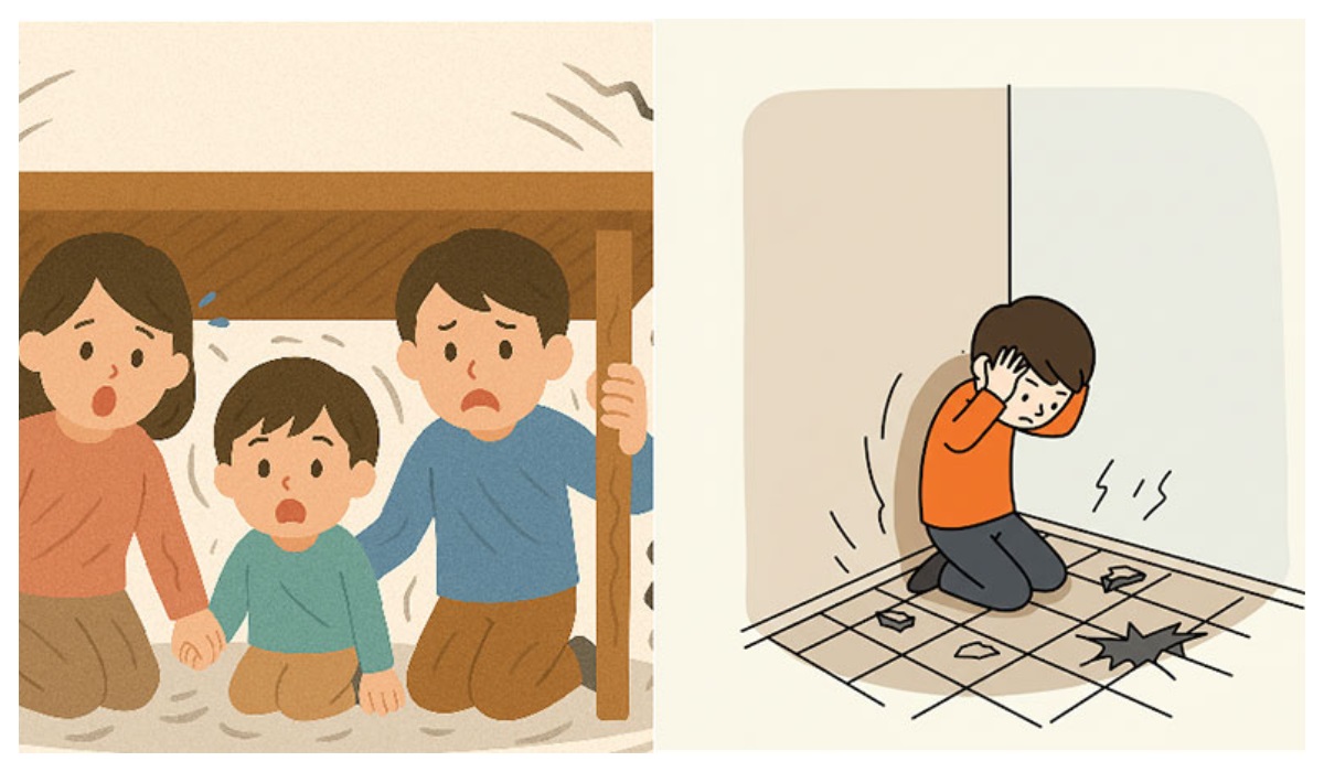 Khuyến cáo một số kỹ năng ứng phó khi xảy ra động đất
