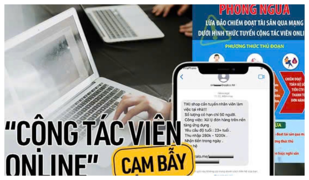 Cảnh giác chiêu trò lừa đảo tham gia bán hàng online