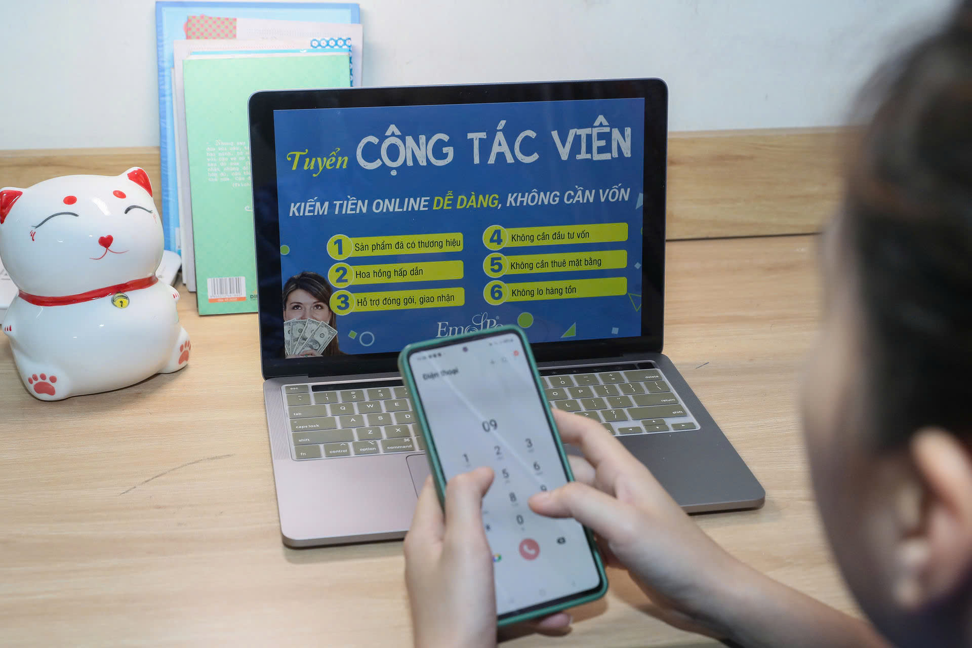 Người dân cần cảnh giác, nâng cao nhận thức, không tham gia các hình thức online với lợi nhuận hoặc tiền hoa hồng cao