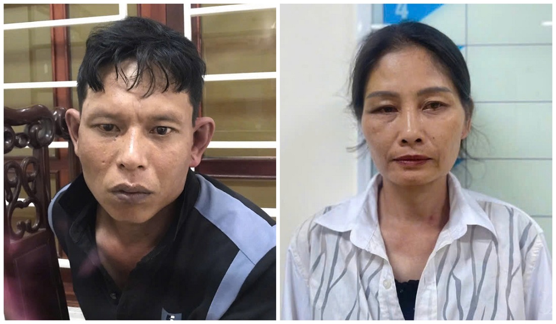 Các đối tượng bị bắt giữ