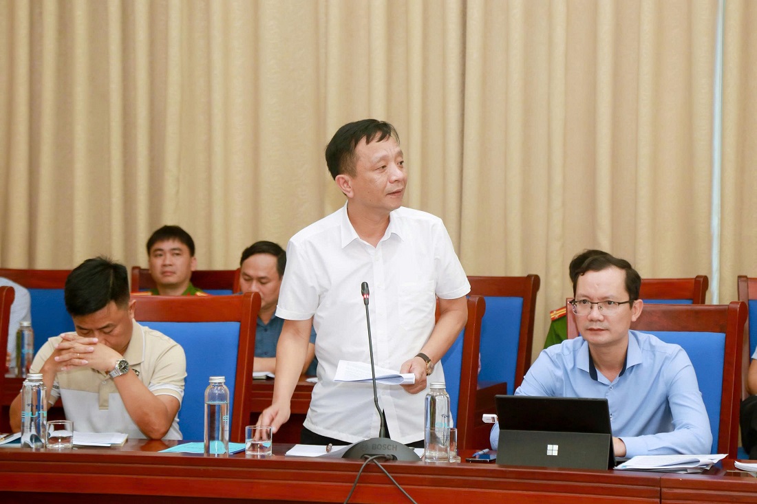 Các đại biểu phát biểu tại Hội nghị