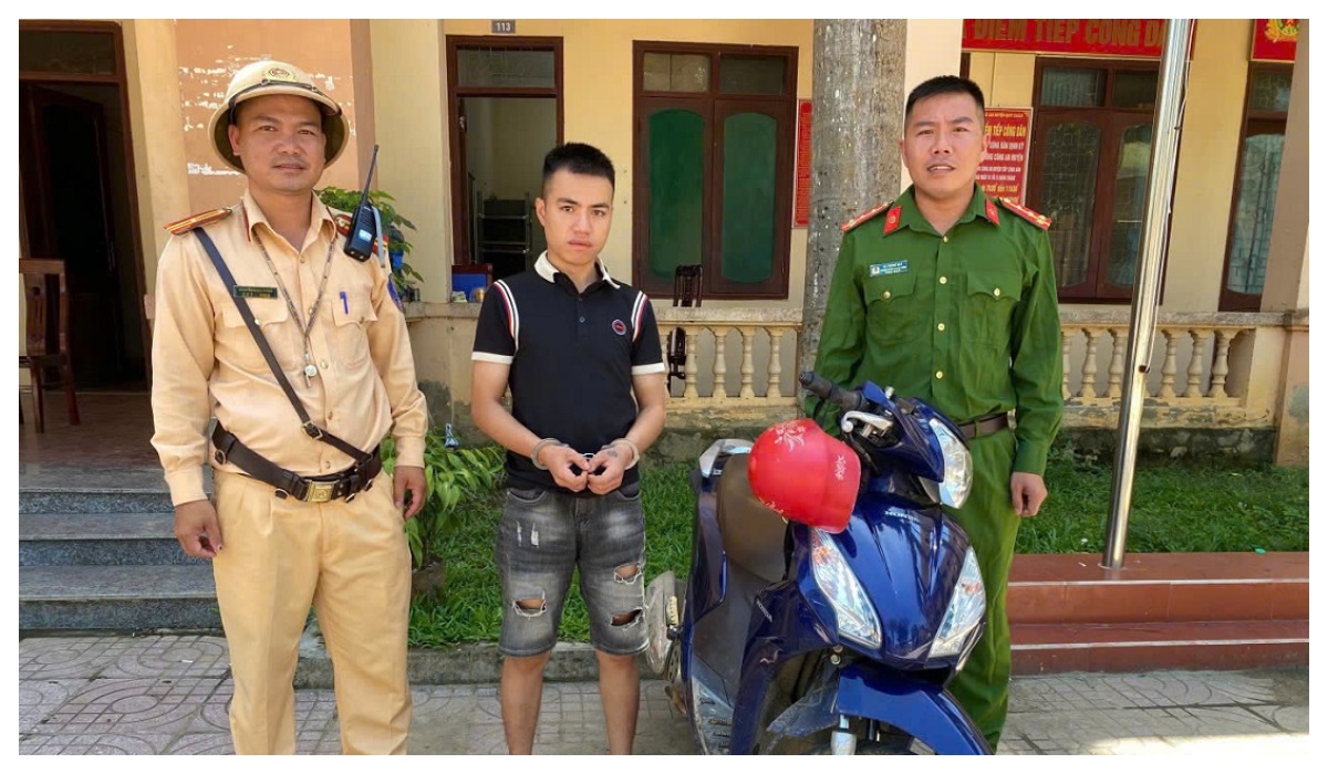 Cảnh sát giao thông phối hợp bắt đối tượng trộm cắp tài sản