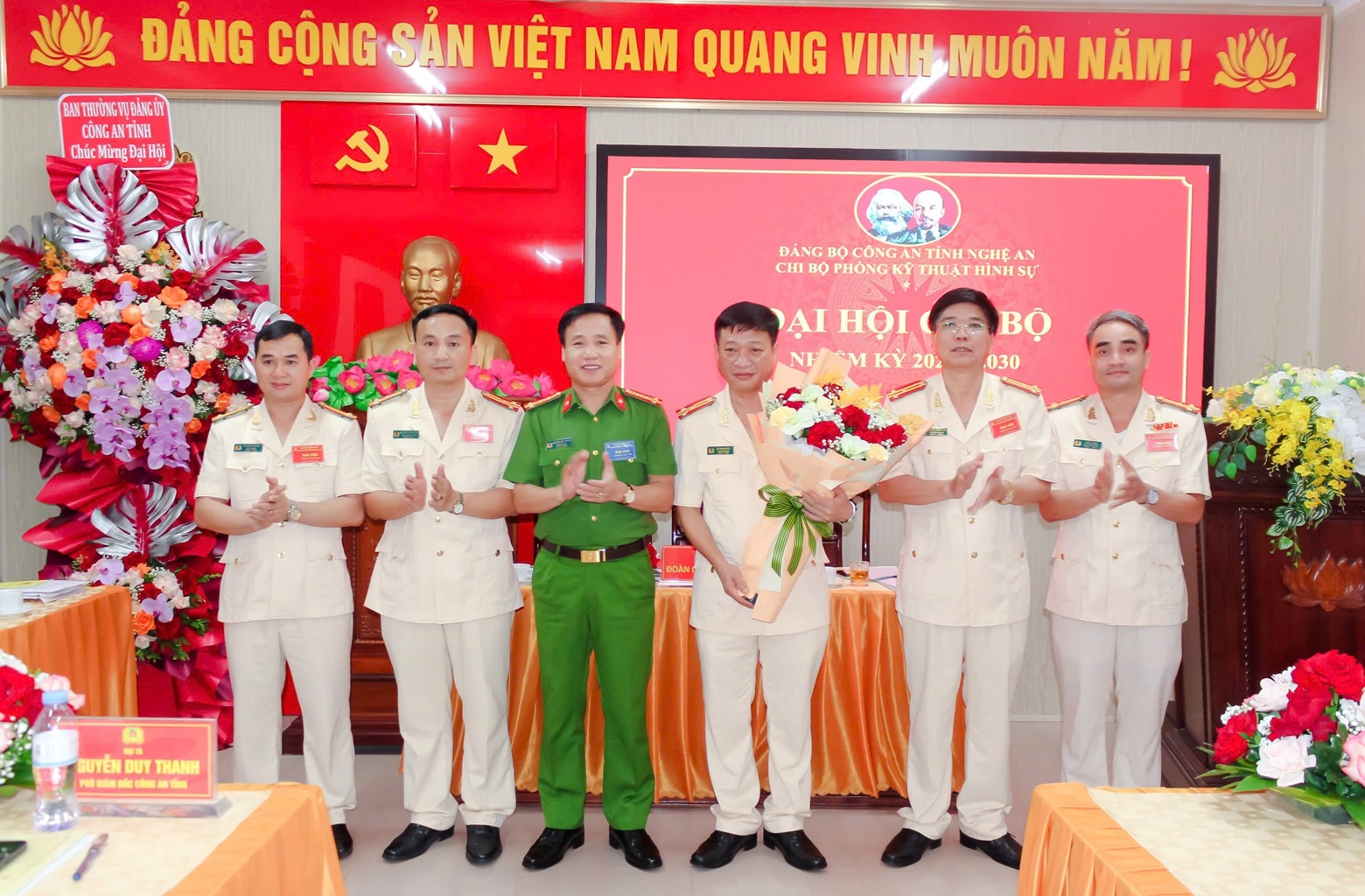 Đại hội Chi bộ Phòng Kỹ thuật hình sự nhiệm kỳ 2025 - 2030