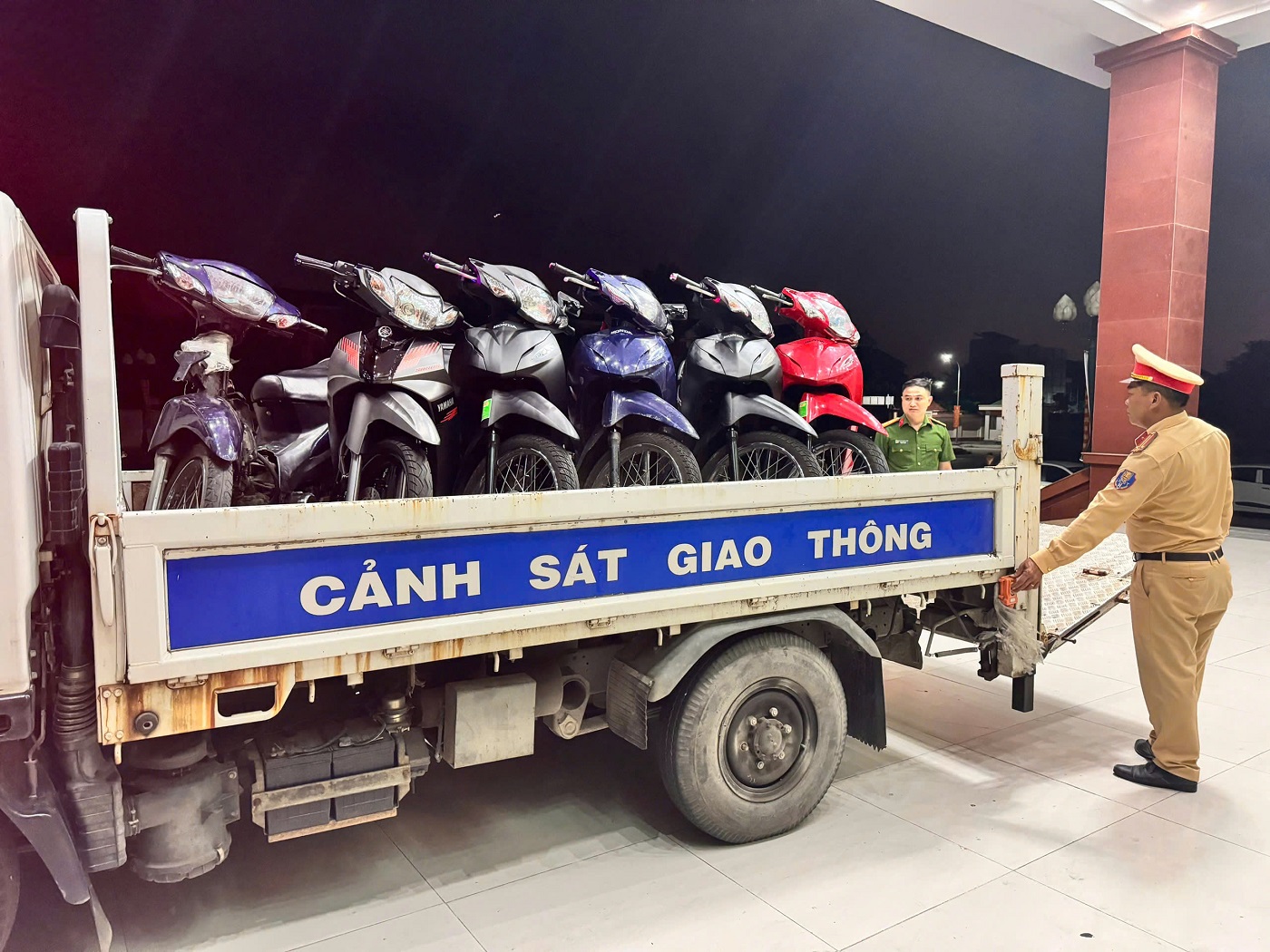 Tang vật Cơ quan Công an thu và tạm giữ trong ngày 03/6/2025