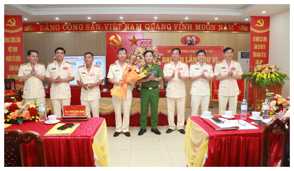 Đại hội Đảng bộ Phòng Cảnh sát điều tra tội phạm về ma túy lần thứ VI, nhiệm kỳ 2025 - 2030