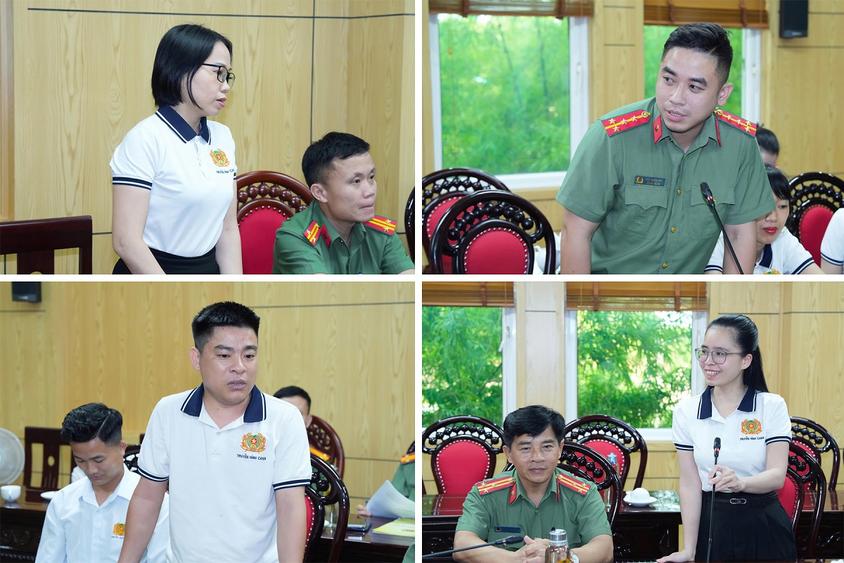 Cán bộ, phóng viên đóng góp ý kiến nhằm nâng cao hiệu quả công tác tuyên truyền trong thời gian tới