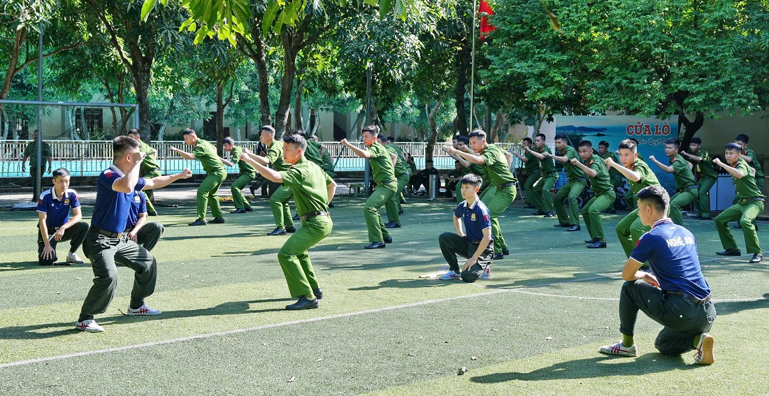 Phần thi chiến thuật, đồng diễn và bài quyền 44 động tác