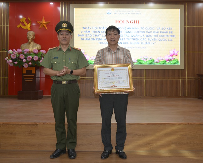 Hội nghị sơ kết 02 năm thực hiện mô hình tại Khu quản lí đường bộ II