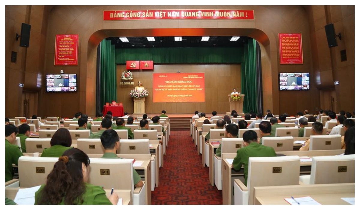 Đề xuất quy định về quản lý hội thảo, tọa đàm khoa học trong Công an nhân dân