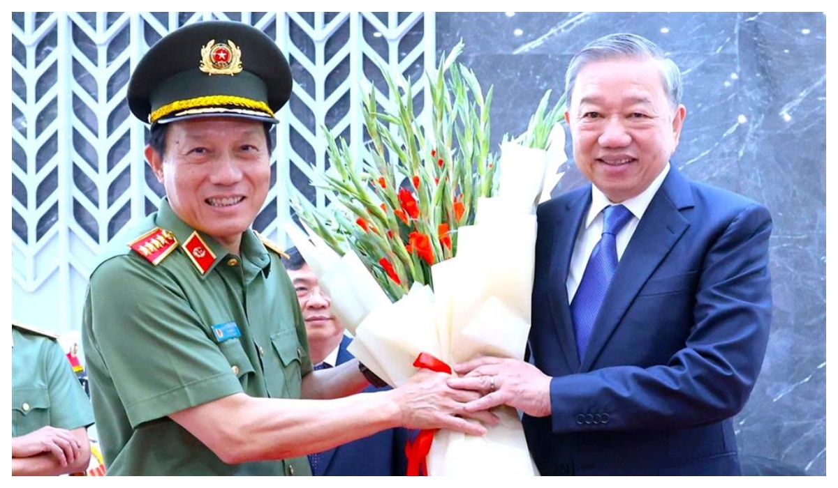 Tổng Bí thư Tô Lâm gặp mặt các điển hình tiên tiến CAND dự Đại hội Thi đua 
