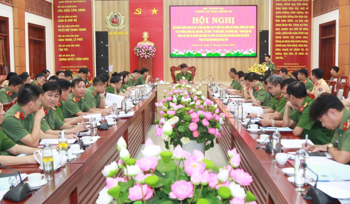 Tập huấn Đề án 13, công tác bảo vệ bí mật Nhà nước và công tác đảm bảo an ninh chính trị nội bộ phục vụ đại hội đảng