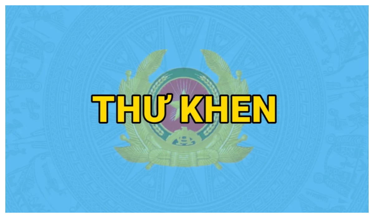 Bộ trưởng Lương Tam Quang gửi Thư khen Công an các đơn vị, địa phương