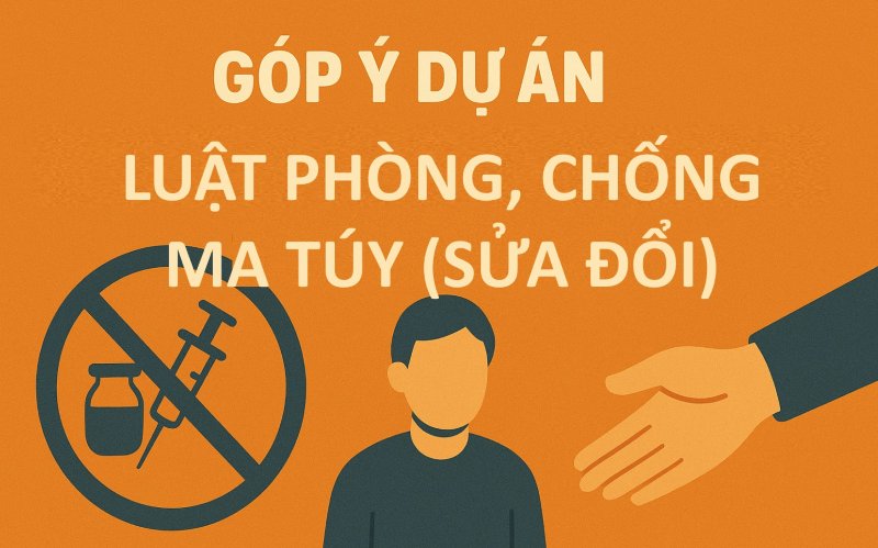 Tài liệu lấy ý kiến góp ý vào dự thảo Dự án Luật Phòng, chống ma túy (sửa đổi)