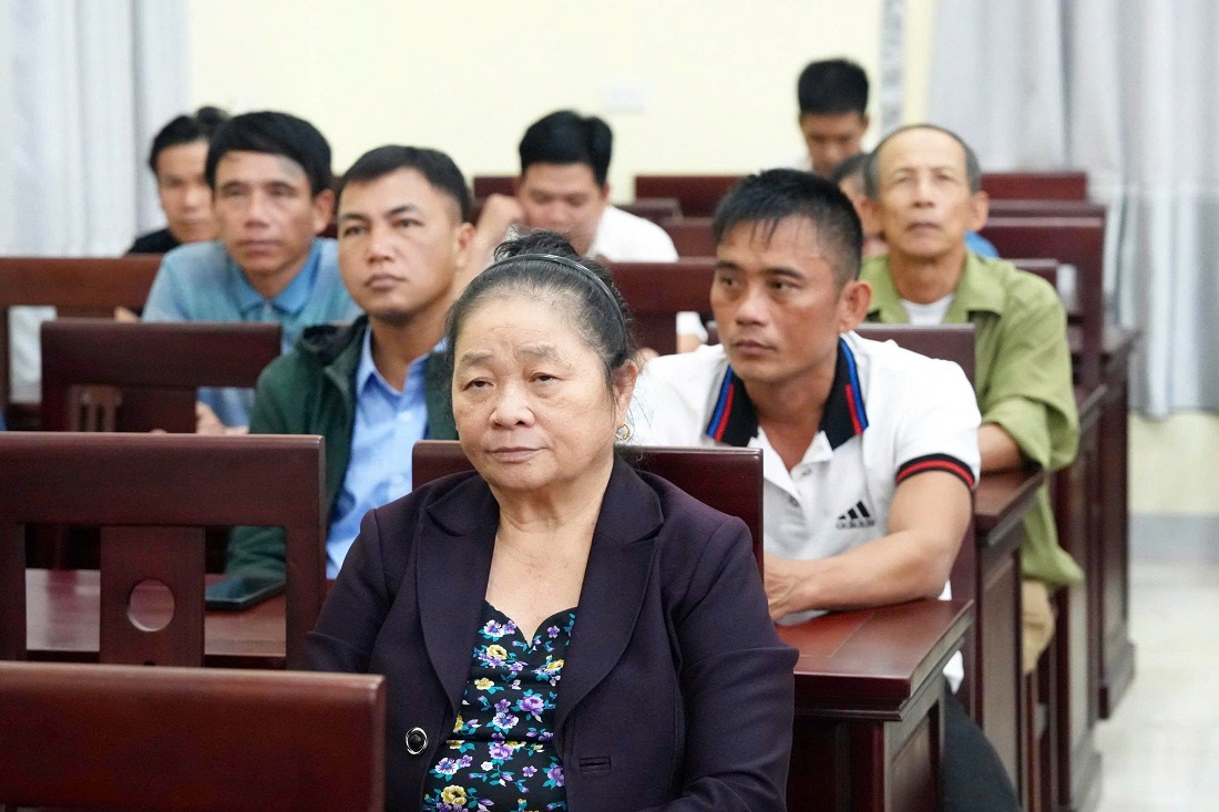 Hội nghị có sự tham gia của đông đảo người dân trên địa bàn xã Tương Dương 