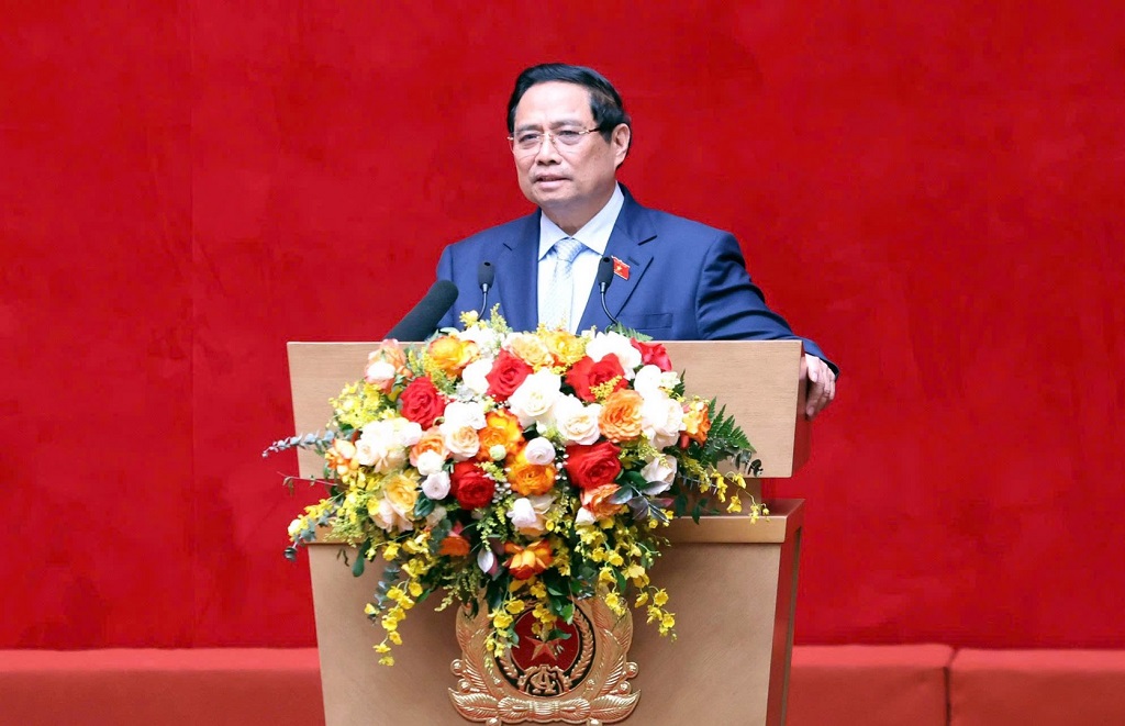 Thủ tướng Phạm Minh Chính phát biểu chỉ đạo tại Hội nghị.