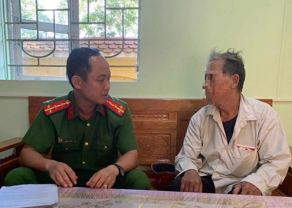 Công an xã Cát Ngạn kịp thời ngăn chặn vụ lừa đảo giả danh Công an