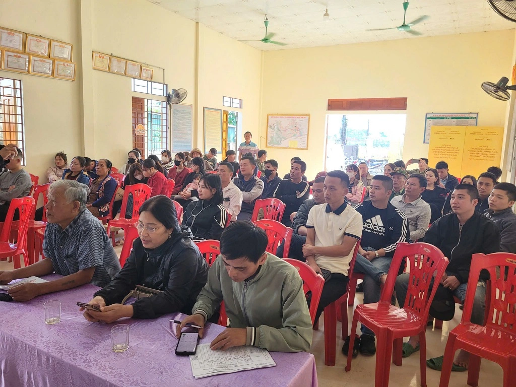 Công an xã Kim Bảng tuyên truyền Luật PCCC&CNCH năm 2024 và các văn bản hướng dẫn thi hành