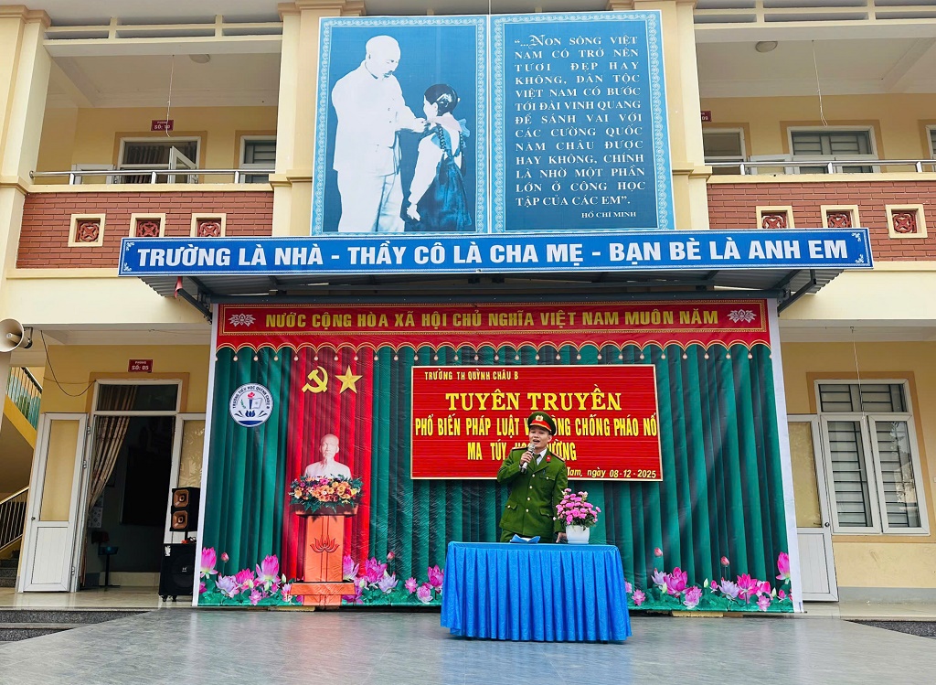 Tăng cường tuyền truyền phòng chống pháo nổ tại trường học