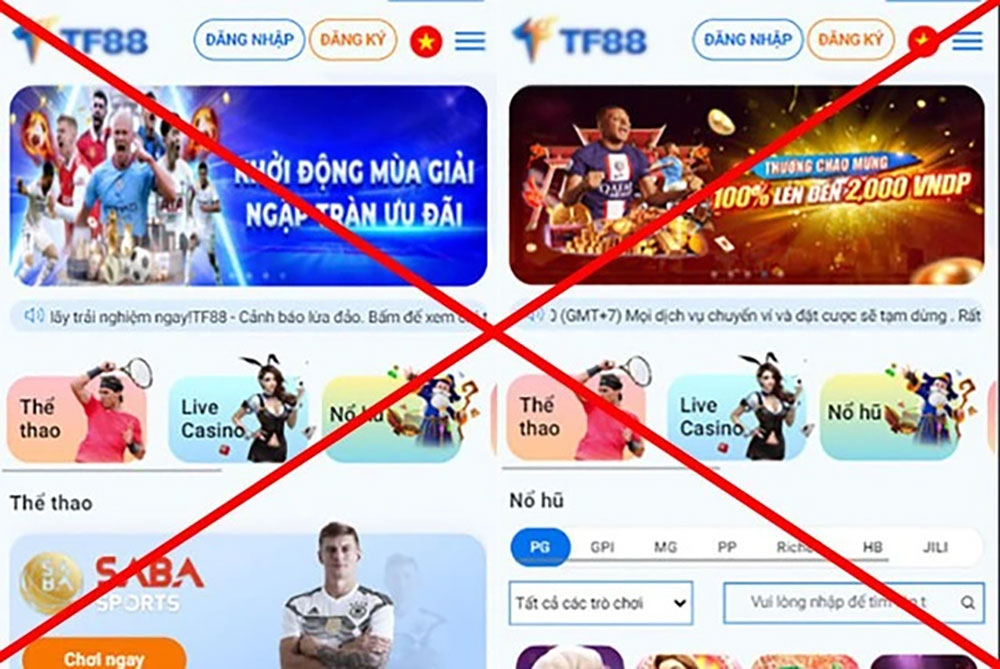 Cảnh báo đánh bạc trên không gian mạng