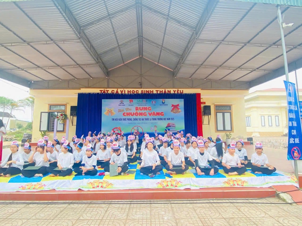 Công an xã Nghĩa Đàn tổ chức Hội thi 