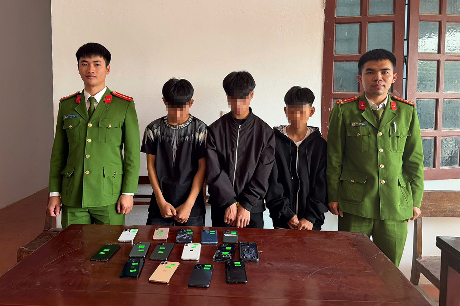 Công an xã Vân Tụ nhanh chóng làm rõ vụ trộm tài sản