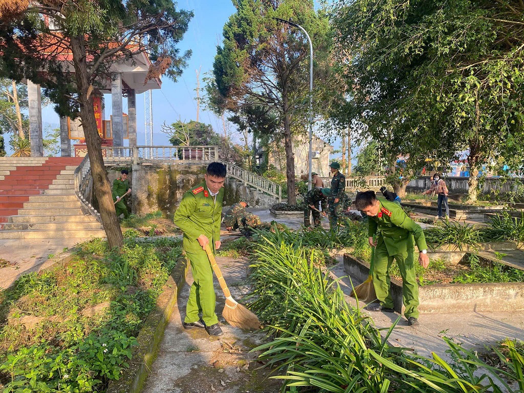 Công an xã Quỳnh Tam với hoạt động dân vận