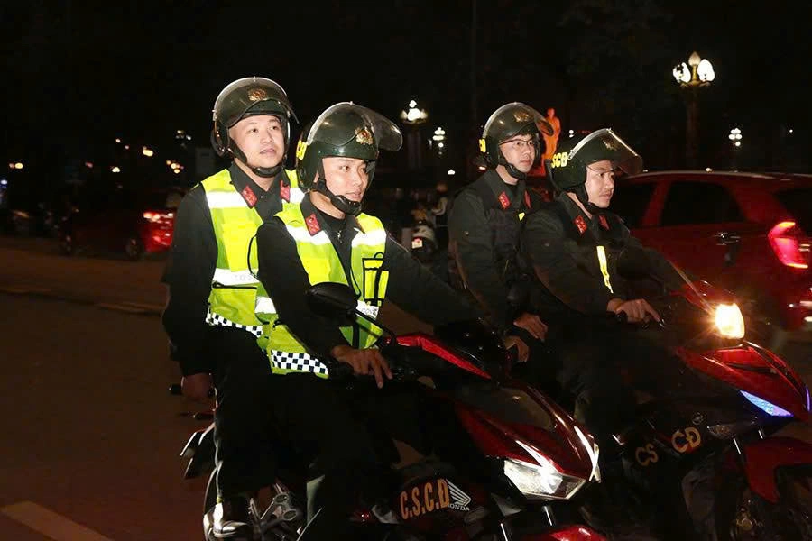 Tổ 373 thực hiện nhiệm vụ tuần tra, kiểm soát trên các tuyến, địa bàn
