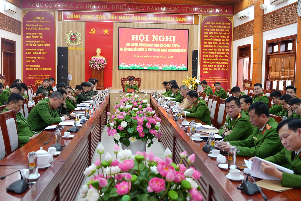Tiếp tục nâng cao hiệu quả công tác phòng, chống ma túy theo tinh thần 